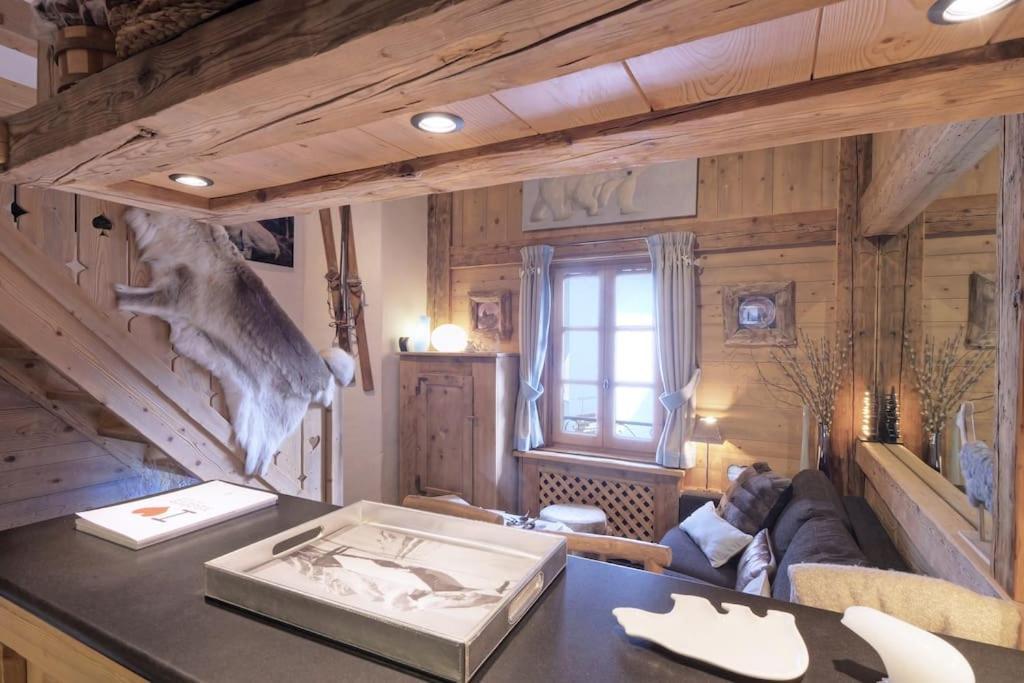 Apartament Duplex Chaleureux Au Coeur De Megeve 2 P Zewnętrze zdjęcie