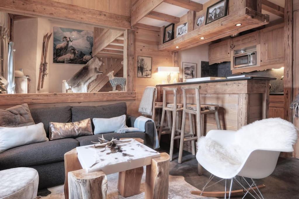 Apartament Duplex Chaleureux Au Coeur De Megeve 2 P Zewnętrze zdjęcie